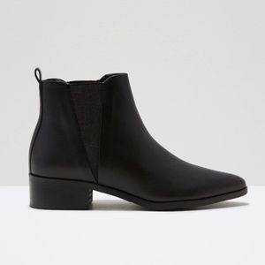 Frank and Oak Black Chelsea Boots | Size 6.5